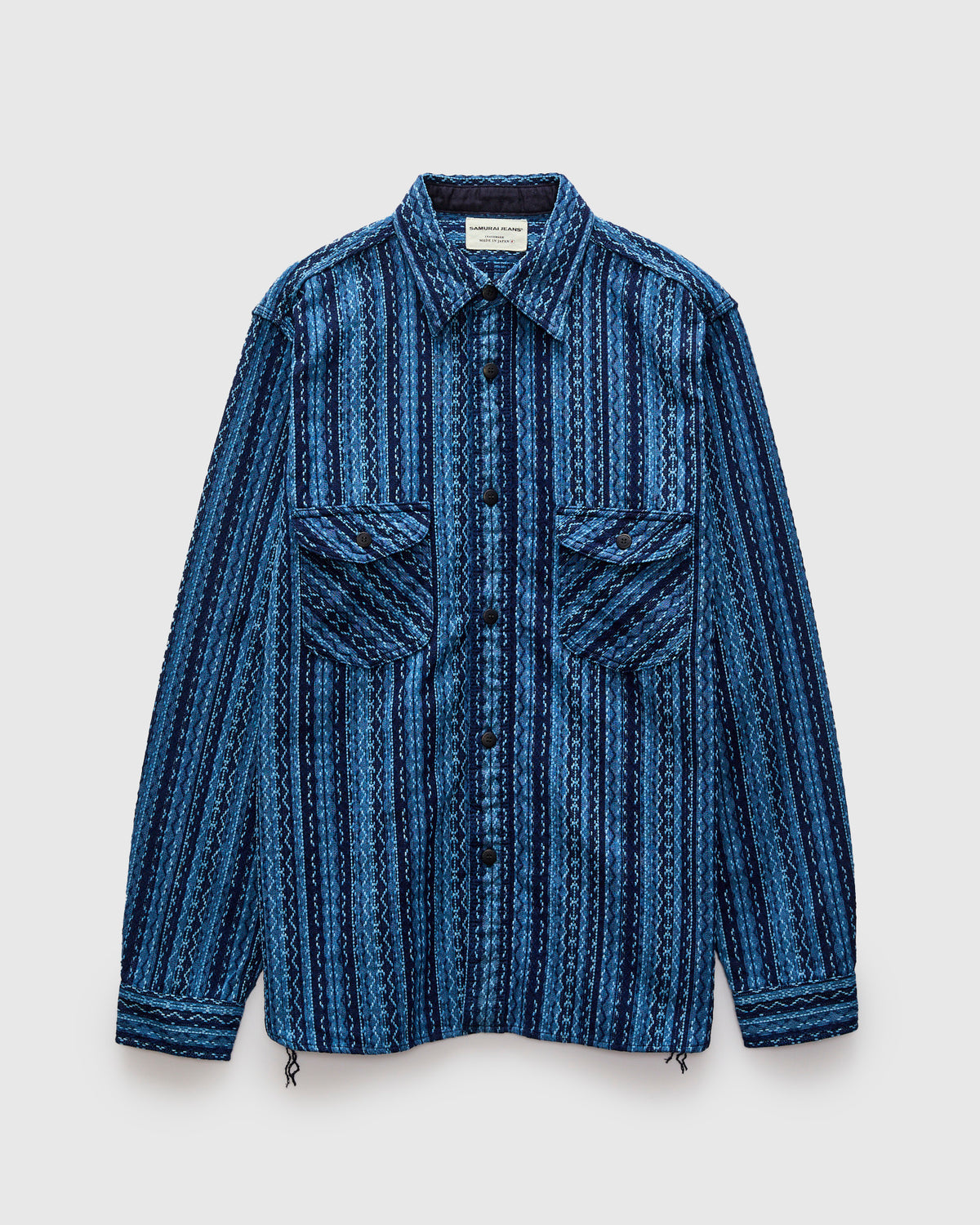 THE SHISHIKUI シシクイ WOOL JAK ネイビー 