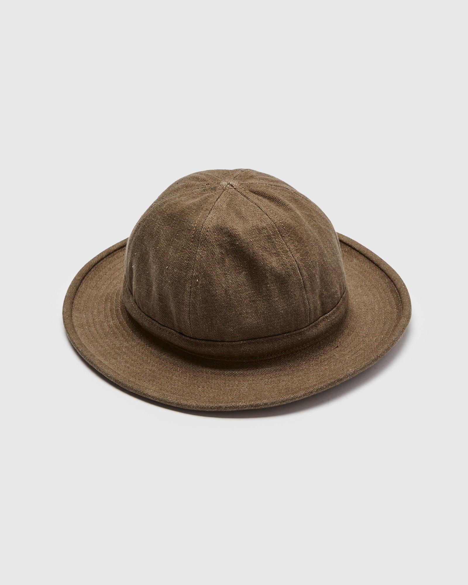 MIL Hat in Brown Denim – Blue Owl Workshop