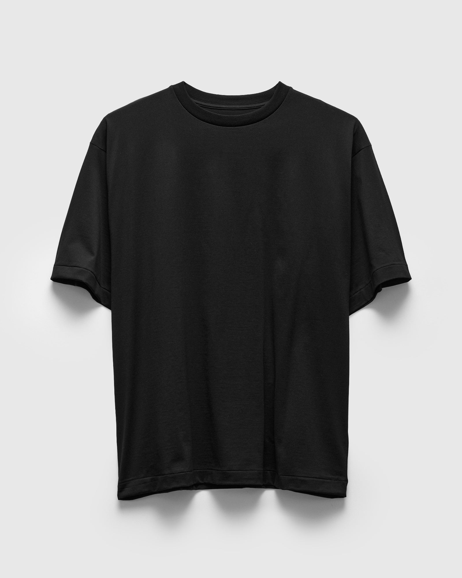 SUVIN Volume Sleeve プルオーバー Suvin Suede Tenjiku Half Sleeve Tee - Navy