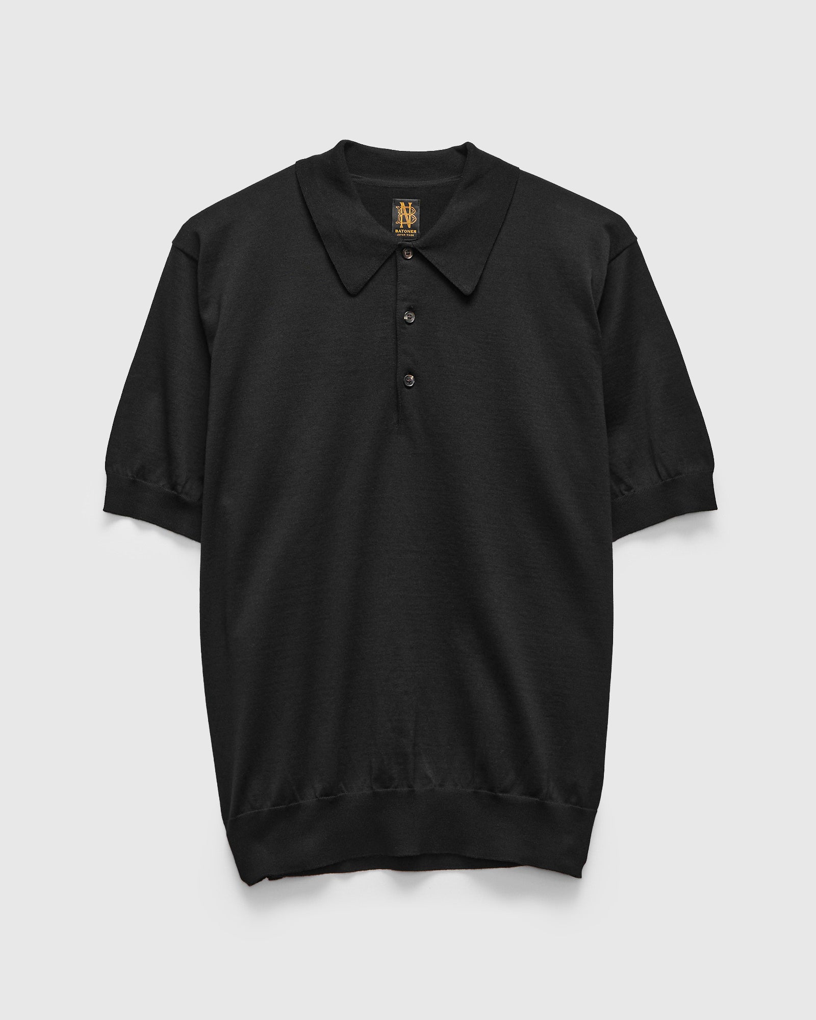 Caribbean Sea Island SS Polo in Black – Blue Owl Workshop