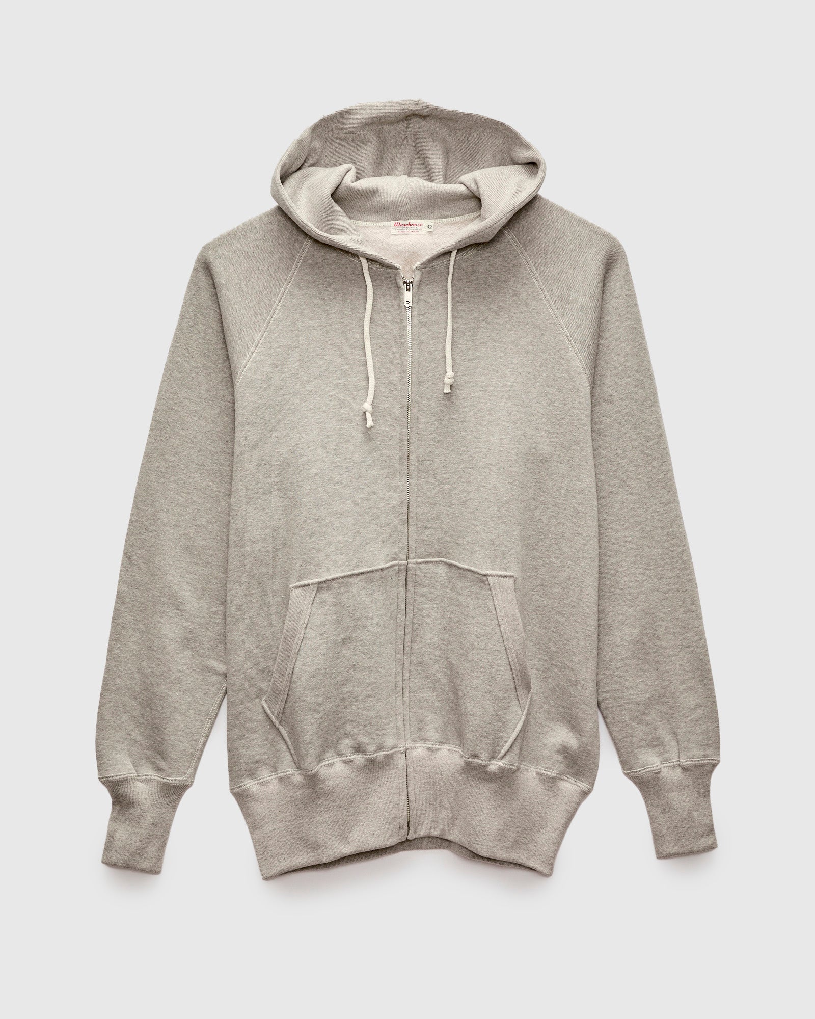 496 Freedom Sleeve Zip Hoodie in Heather Grey – Blue Owl Workshop