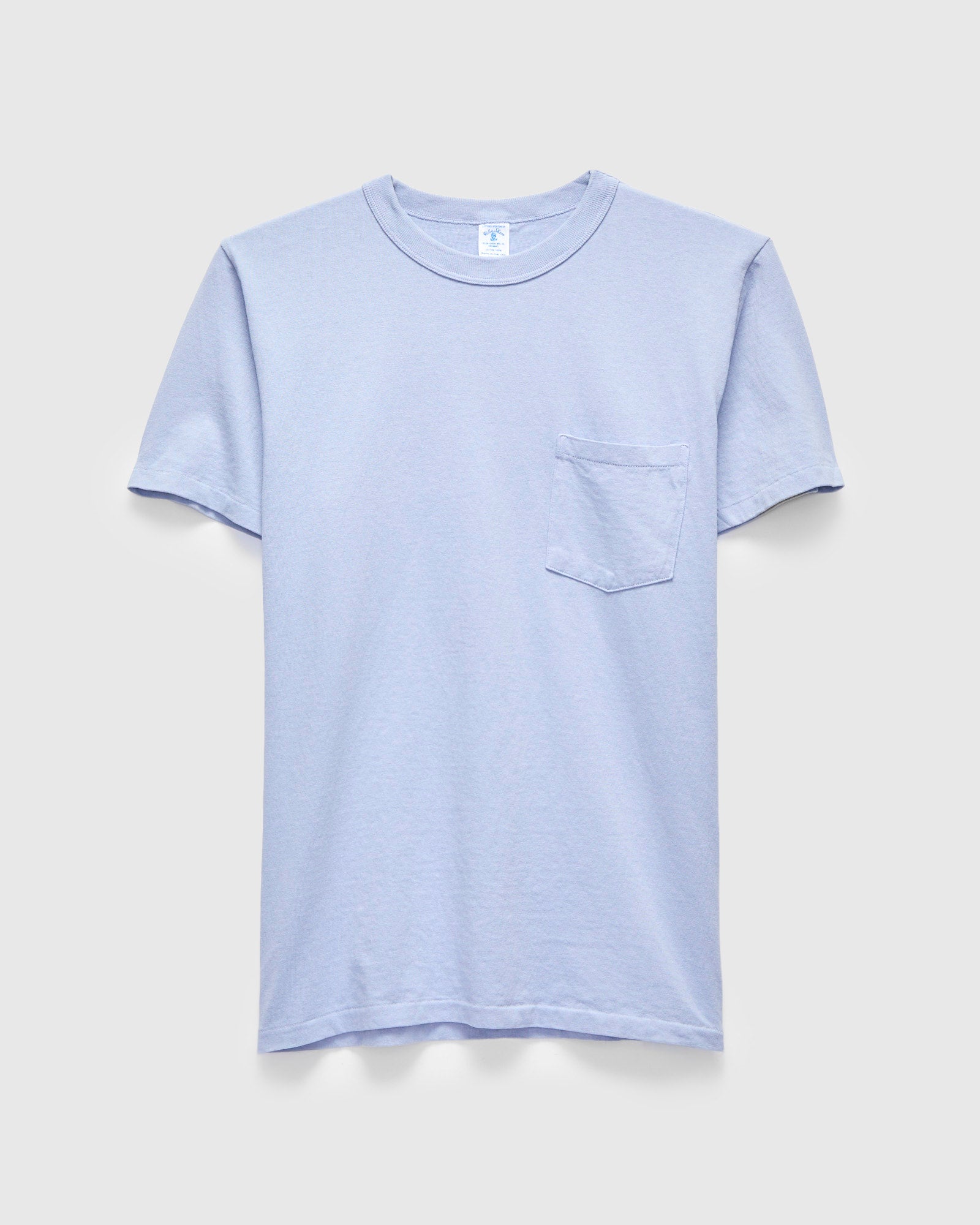 Pigment Dyed Pocket Tee in Fuji – Blue Owl Workshop