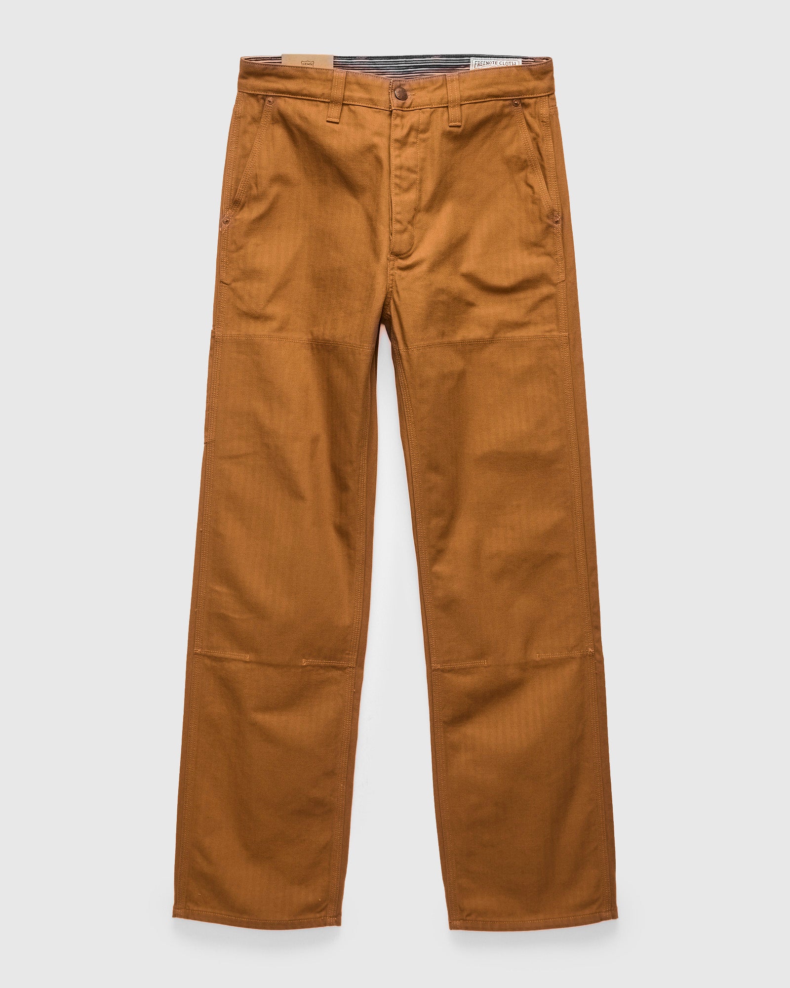 Ortega Pant in 13oz Rust Herringbone – Blue Owl Workshop