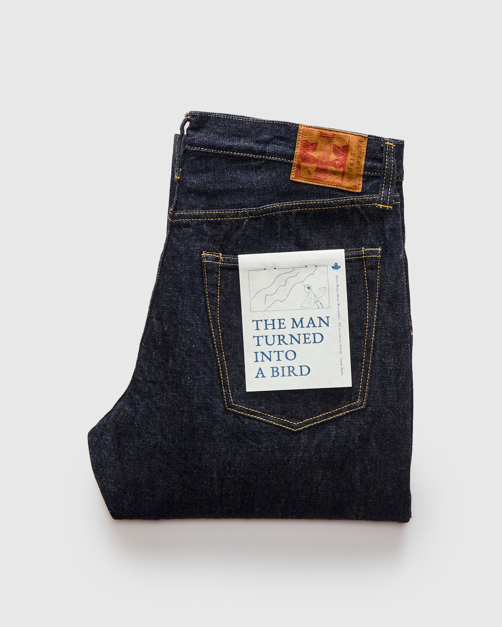 0415 13.5oz Selvedge Denim - Straight Fit – Blue Owl Workshop