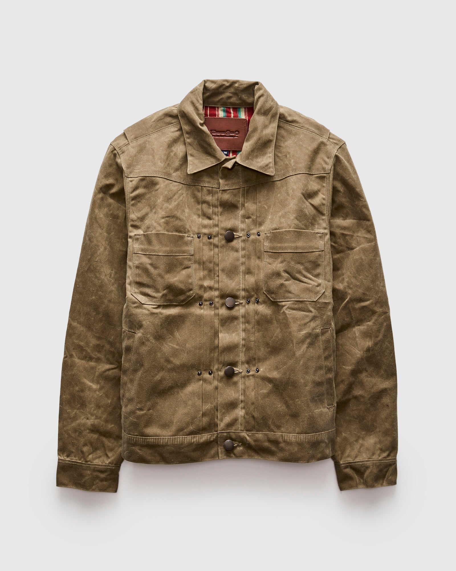 Waxed Canvas Riders Jacket in Tobacco Brown – Blue Owl Workshop