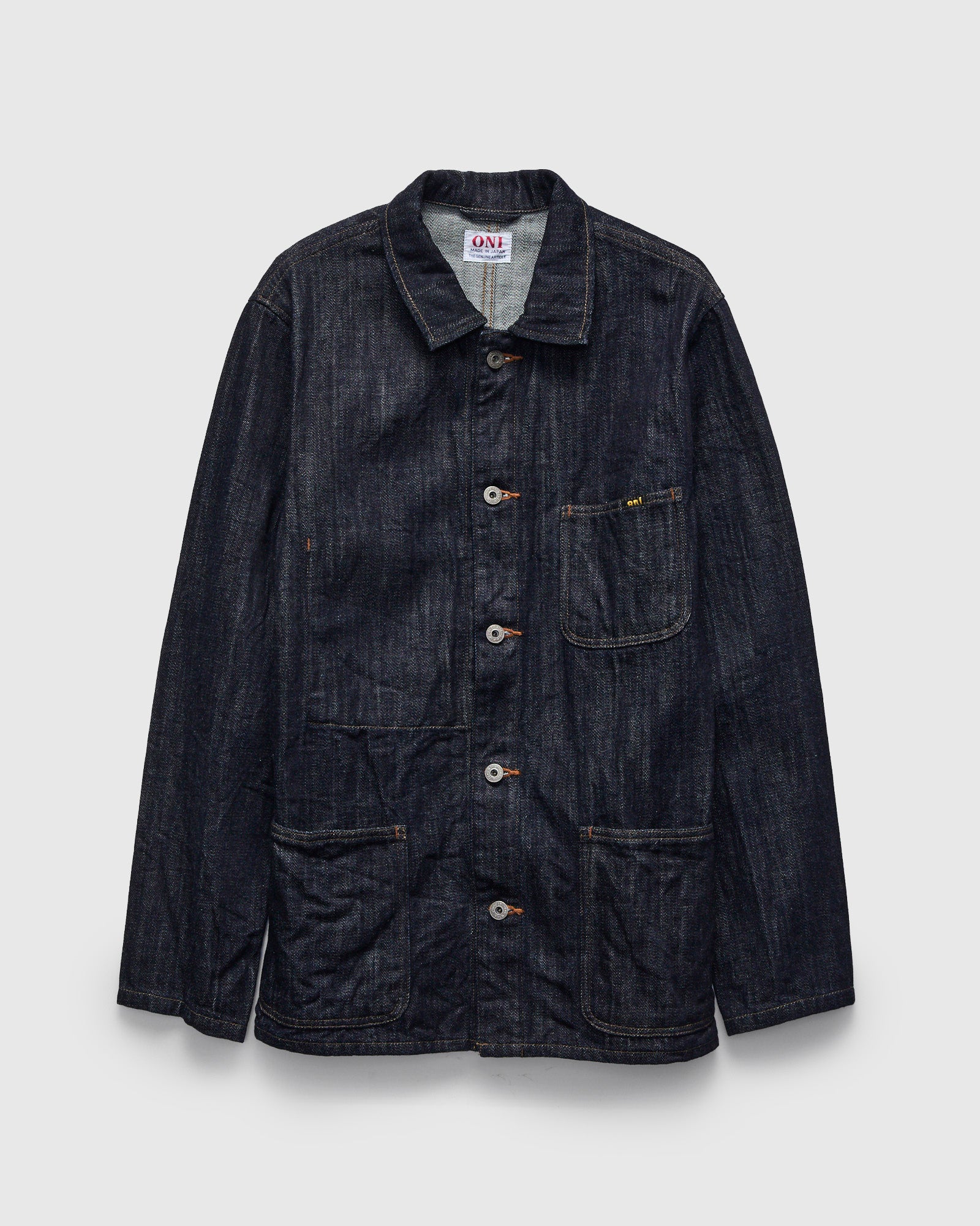 ジャケット・アウター ONE-O-ONE EDWIN DENIM COVERALL 12oz 