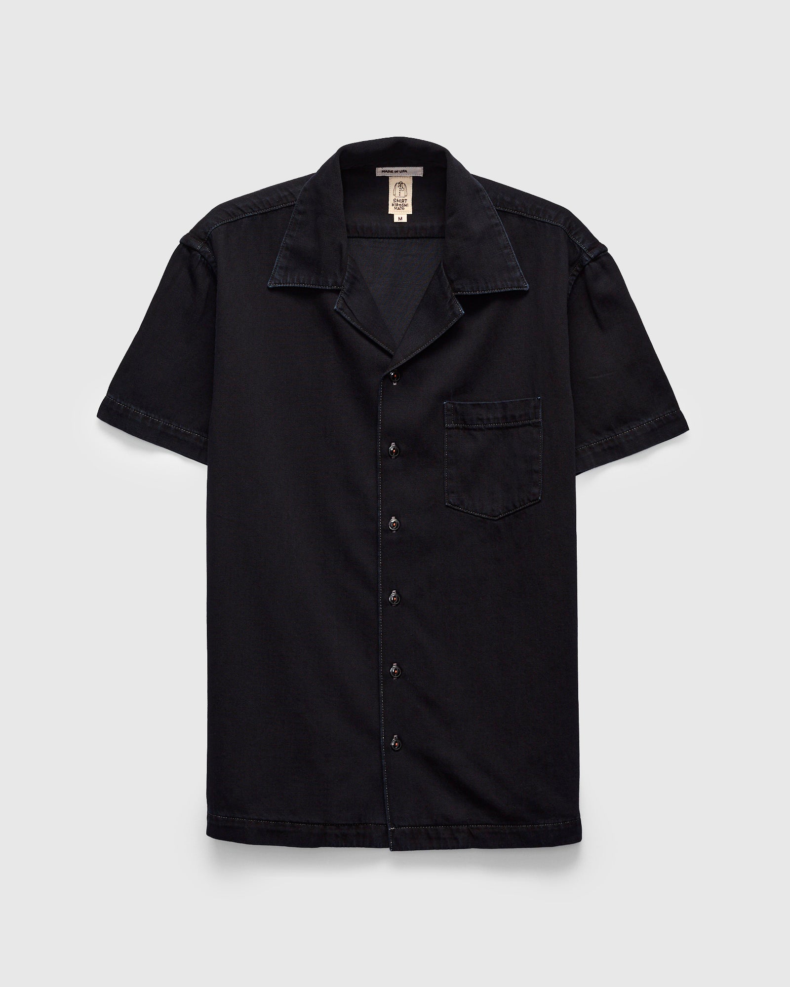 The Wrench Denim Short Sleeve Shirt in Nico – Blue Owl Workshop
