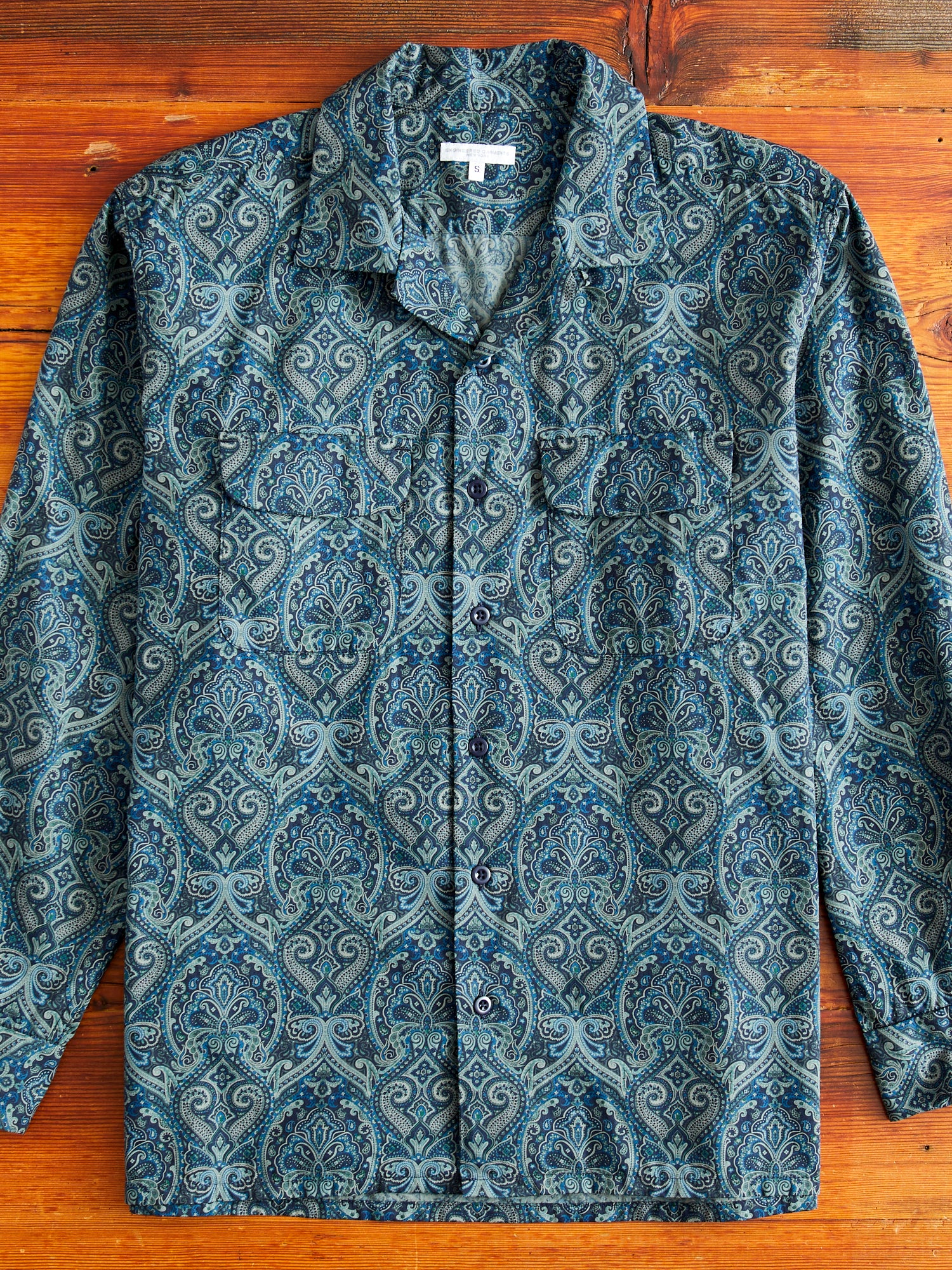 Paisley Print x Cotton Jersey Top