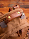 Cordura 22L Backpack in Brown Lambskin