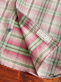 Butte Work Shirt in Sage/Pink