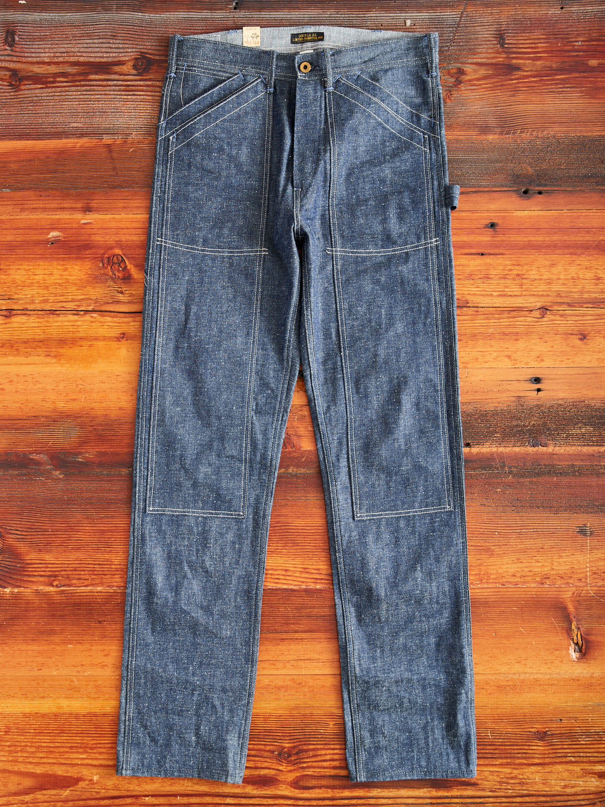 Limited Edition 10.75oz Double Knee Carpenter Selvedge Denim 