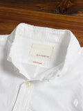 Oxford Cloth Button Down Shirt in White