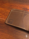 Bifold Wallet in Rough-Out Black Horse Hide