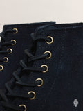 "Dainite Trench Boot" in Indigo Rough-Out