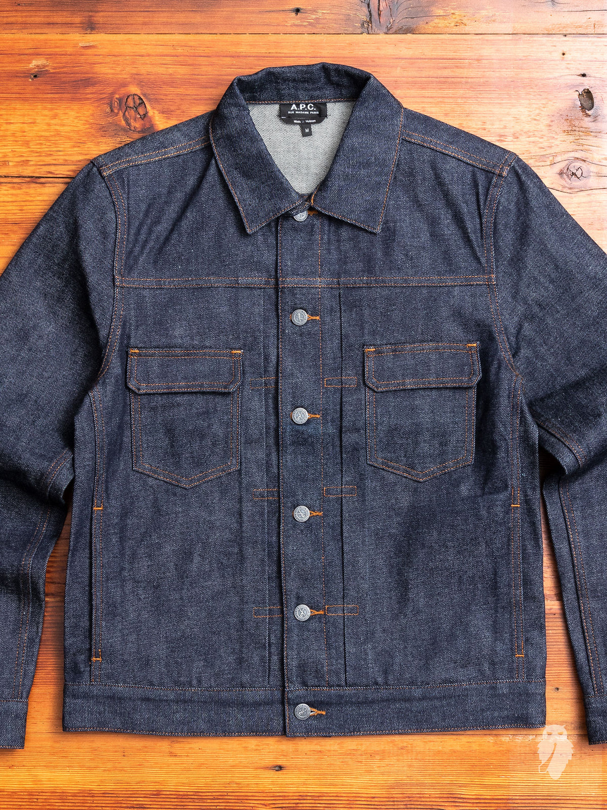 14.5oz Selvedge Denim Jacket – Blue Owl Workshop