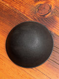 Leather Bowl in Black
