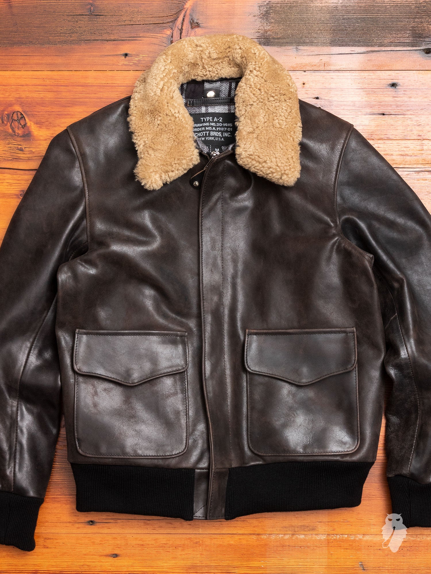 Schott A2 Jacket 3sixteen X Schott NYC