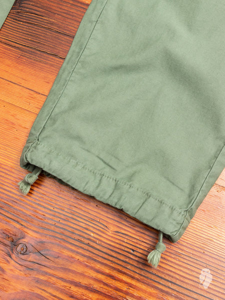 Back Sateen Cargo Pants / Olive