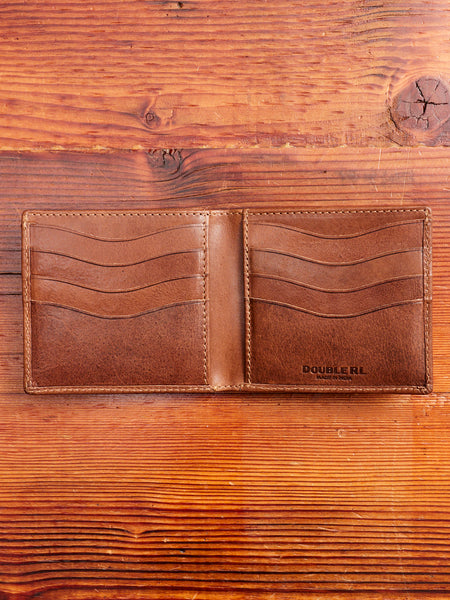 RRL Western Leather Billfold Wallet