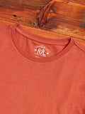 Vintage Knit T-Shirt in Rust