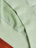 Japan-Made Fleece Crewneck in Mint Green