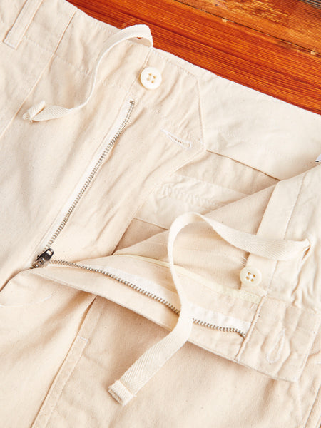 Fatigue Pants in Natural Flat Twill