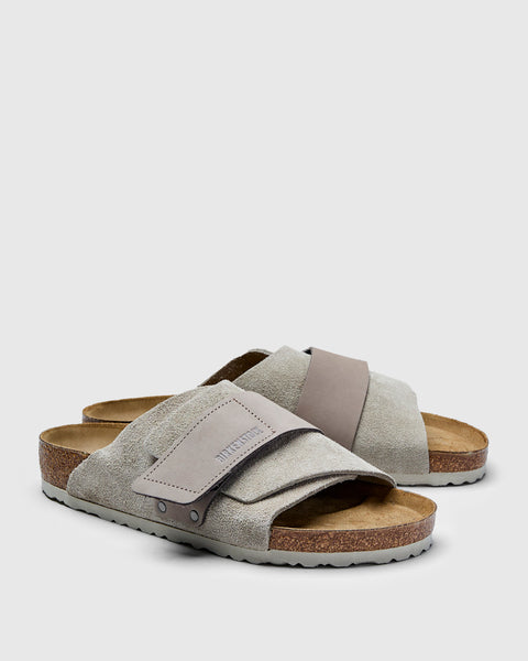 Kyoto Sandal in Taupe Suede Roughout – Blue Owl Workshop
