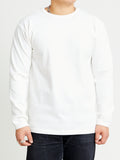 Stand Wheeler Heavyweight Longsleeve T-Shirt in Off White