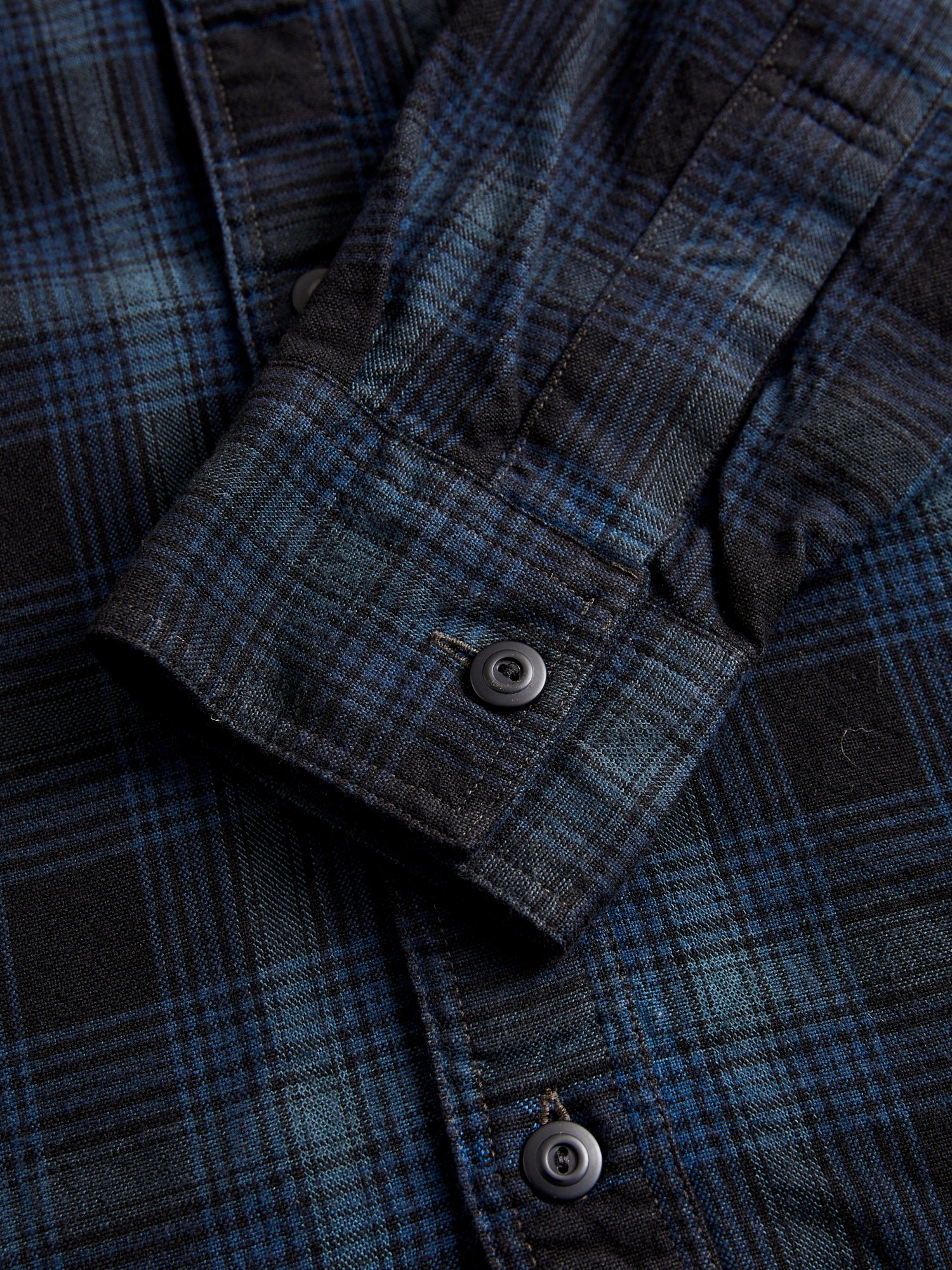 Herc Canvas Workshirt in Blue/Black – Blue Owl Workshop
