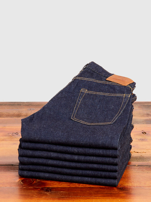 MJE2060M31 "Heritage" 13oz Rinsed Selvedge Denim - Wide Straight Fit