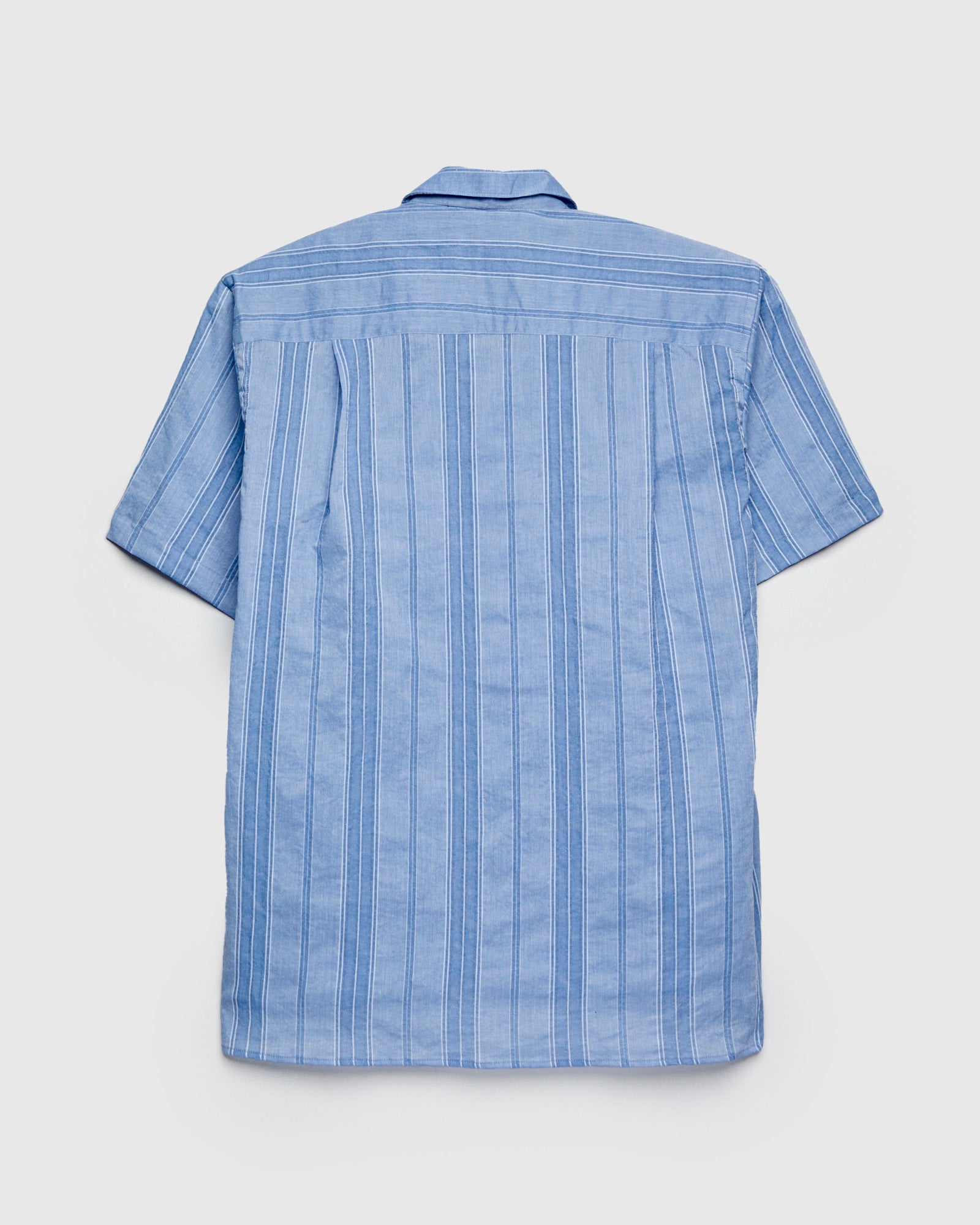 Dobby Camp Shirt in Blue – Blue Owl Workshop