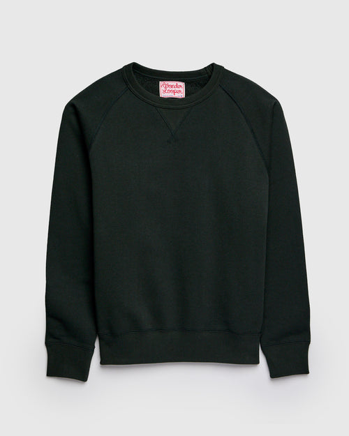 Super Looper Crewneck in Sumi Black