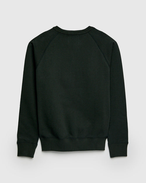 Super Looper Crewneck in Sumi Black