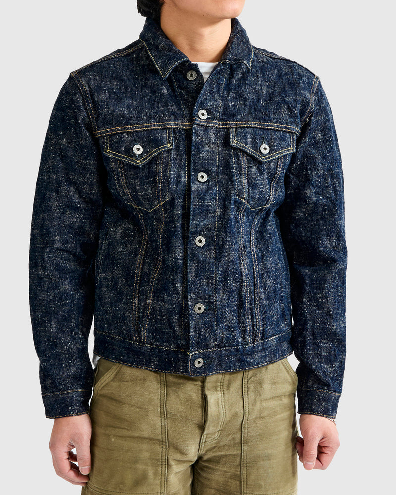 02527P "Kasuri" 17oz Slub Selvedge Denim Jacket