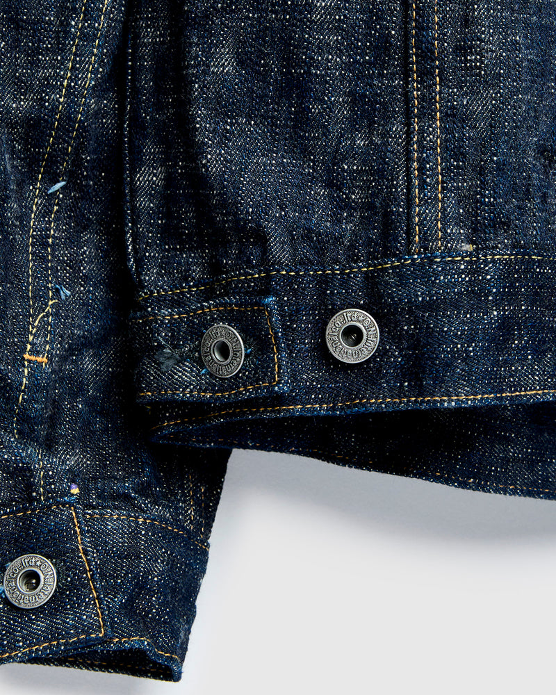 02527P "Kasuri" 17oz Slub Selvedge Denim Jacket