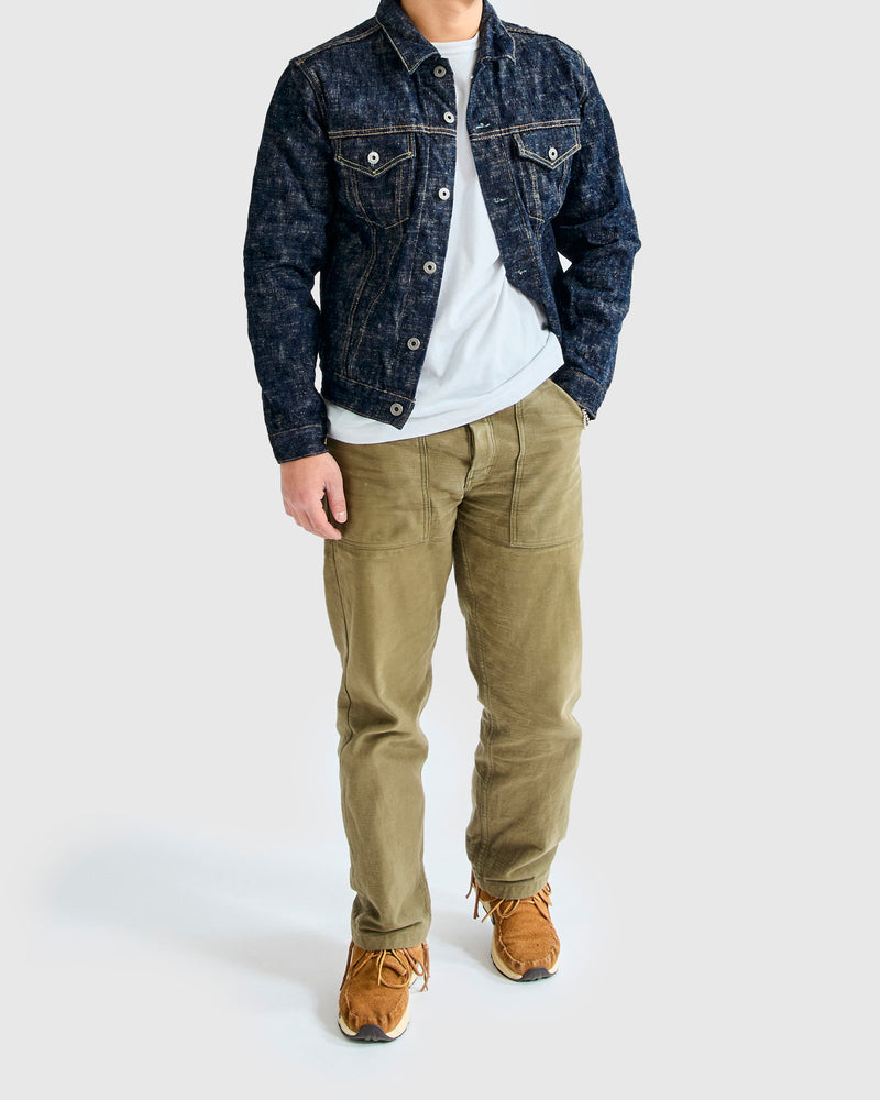 02527P "Kasuri" 17oz Slub Selvedge Denim Jacket