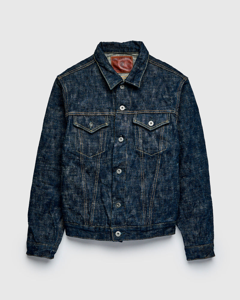 02527P "Kasuri" 17oz Slub Selvedge Denim Jacket
