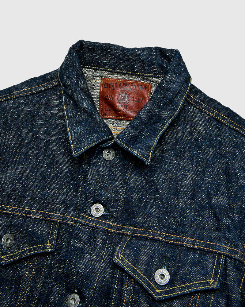 02527P "Kasuri" 17oz Slub Selvedge Denim Jacket