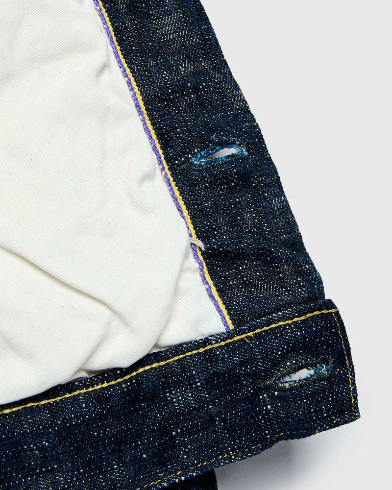 02527P "Kasuri" 17oz Slub Selvedge Denim Jacket