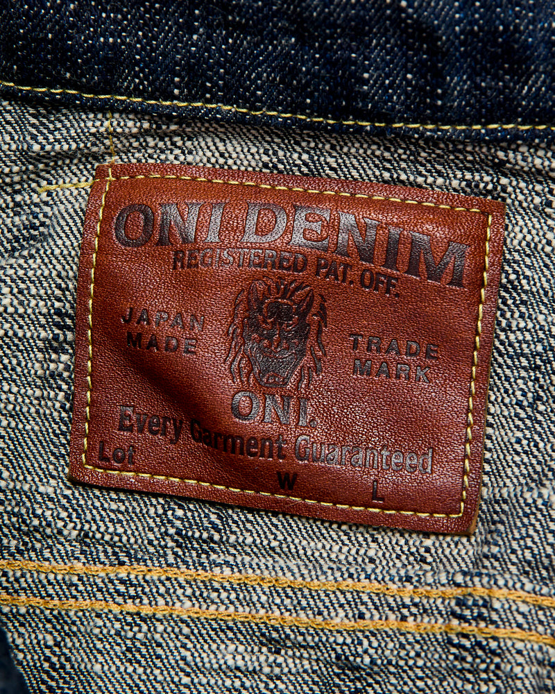 02527P "Kasuri" 17oz Slub Selvedge Denim Jacket