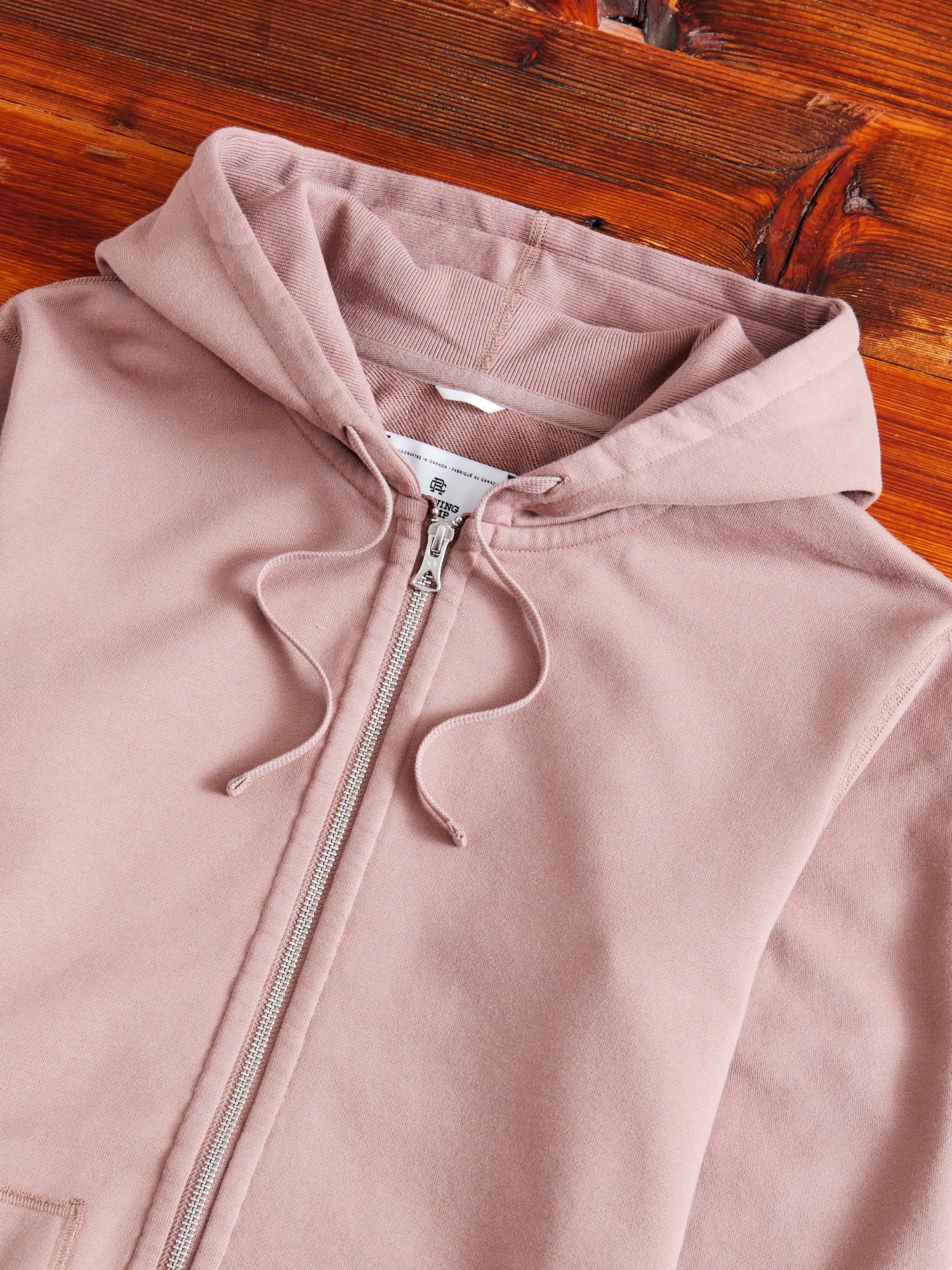 Zip Hoodie in Desert Rose – Blue Owl Workshop