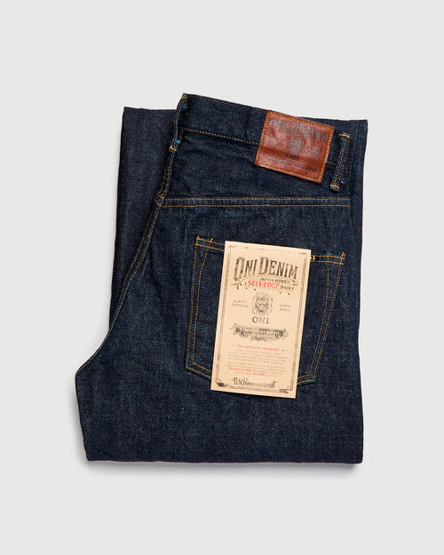 ONI-222 "Low Tension" 15oz Selvedge Denim - Super Wide Straight Fit