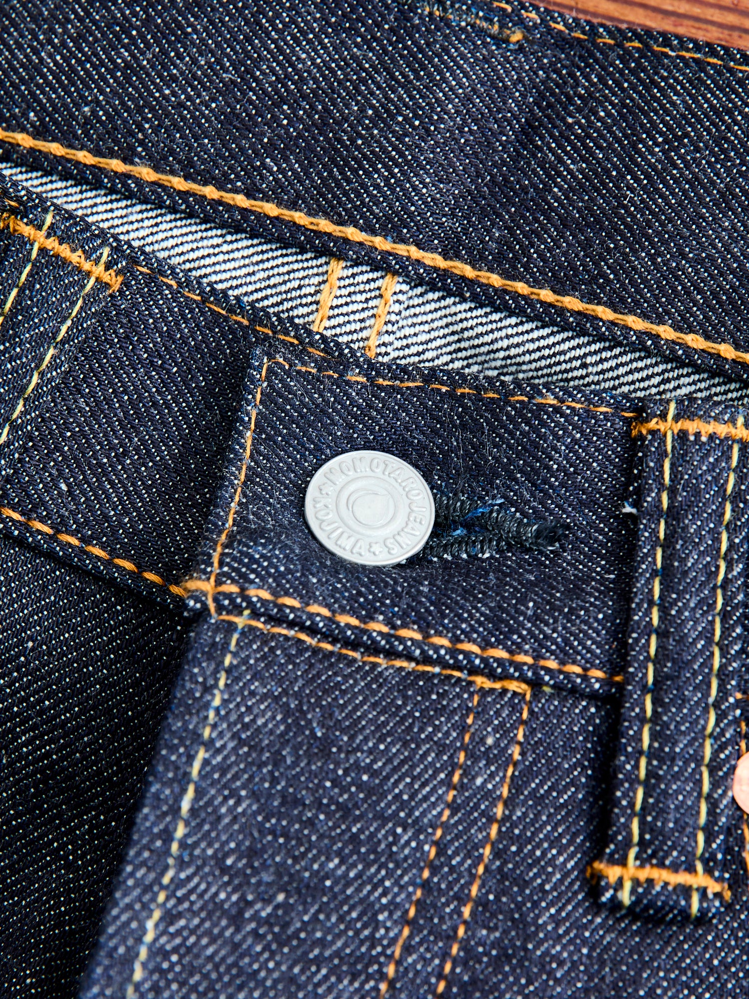 0405V 15.7oz Selvedge Denim - High Tapered Fit – Blue Owl Workshop