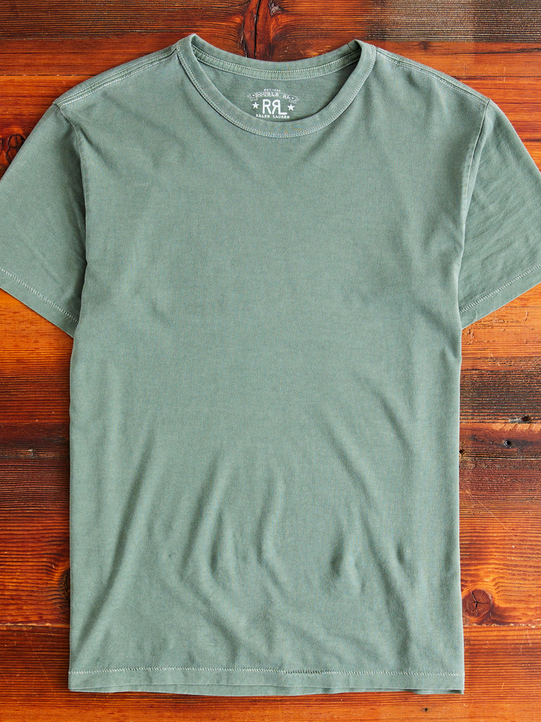 Vintage Knit T-Shirt in Forest Green – Blue Owl Workshop