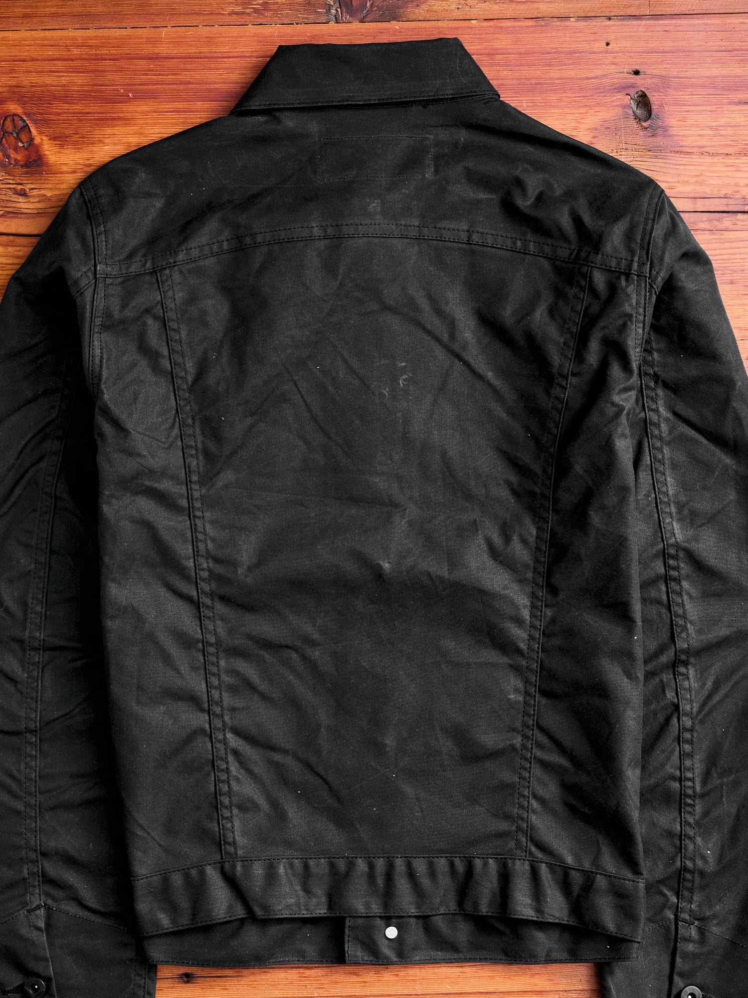 Waxed Canvas Ridgeline Supply Jacket in Black – Blue Owl Workshop