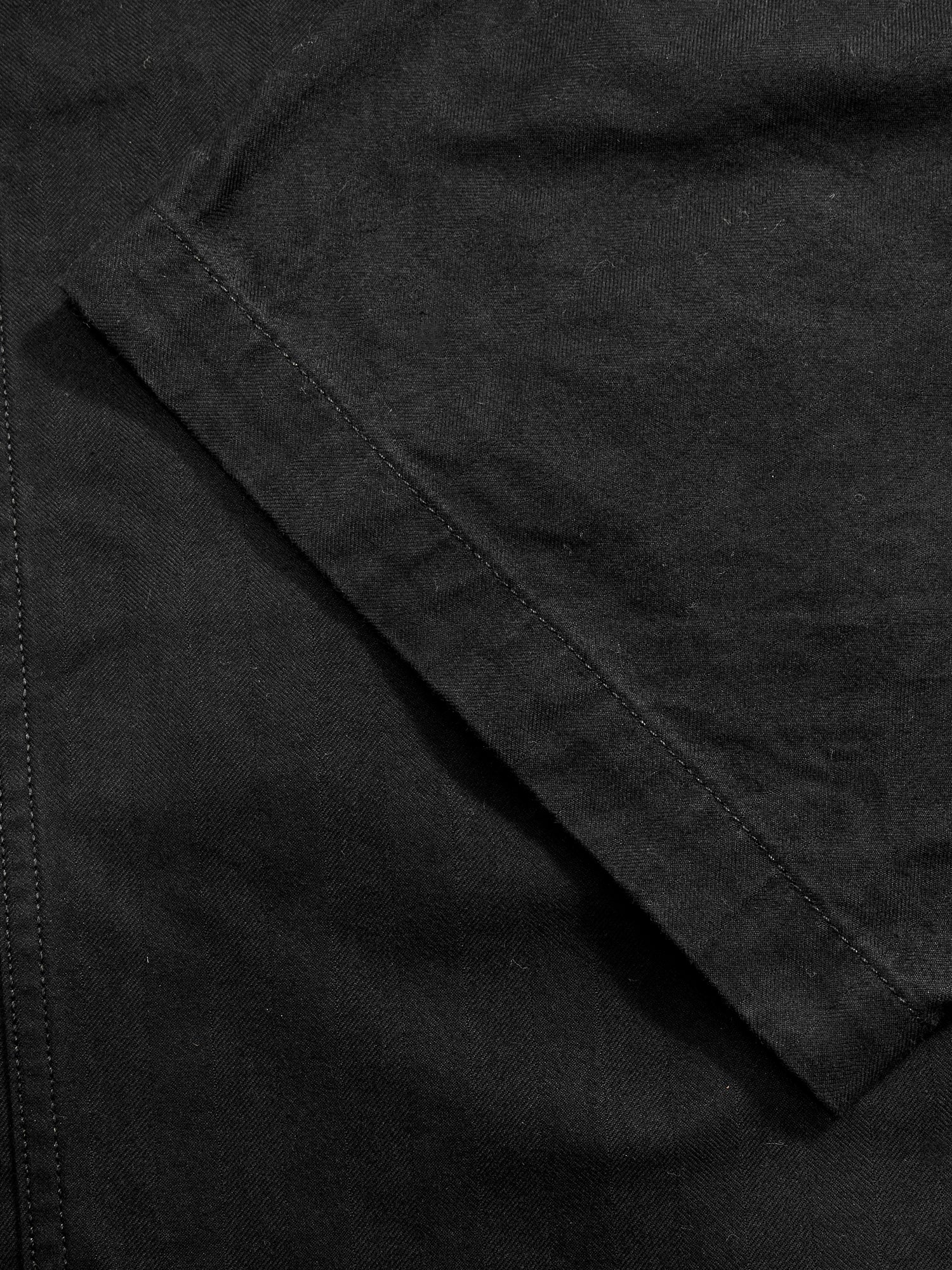Brushed Herringbone Fatigue Pants in Black – Blue Owl Workshop