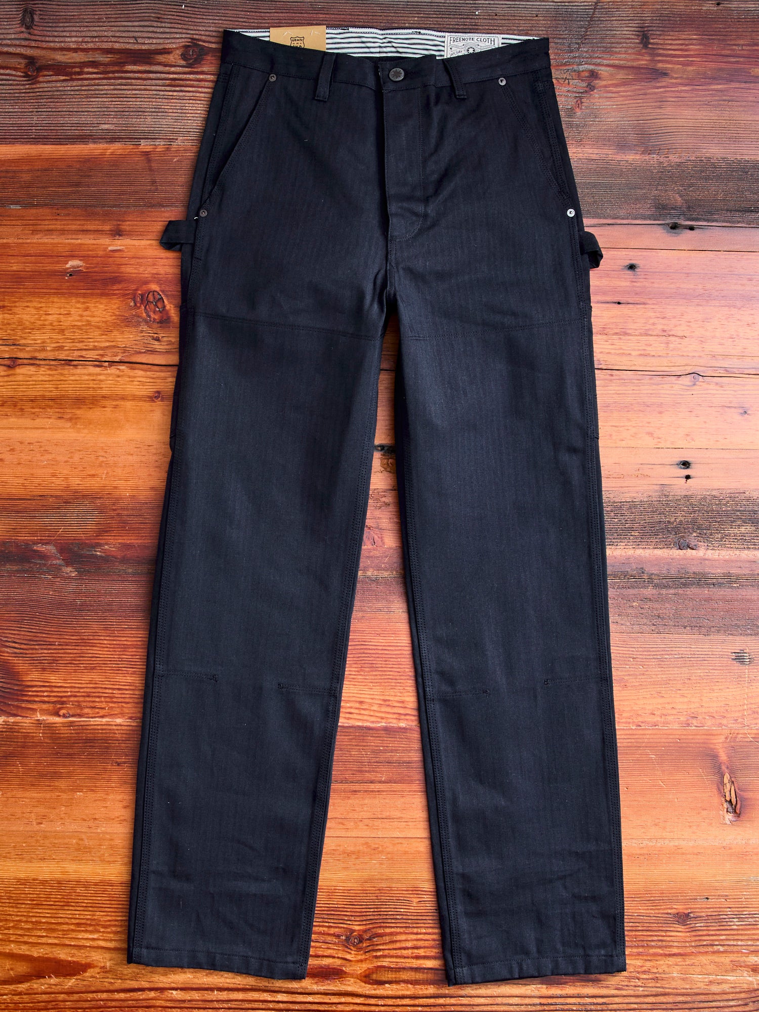 Ortega Pant in Black Herringbone – Blue Owl Workshop