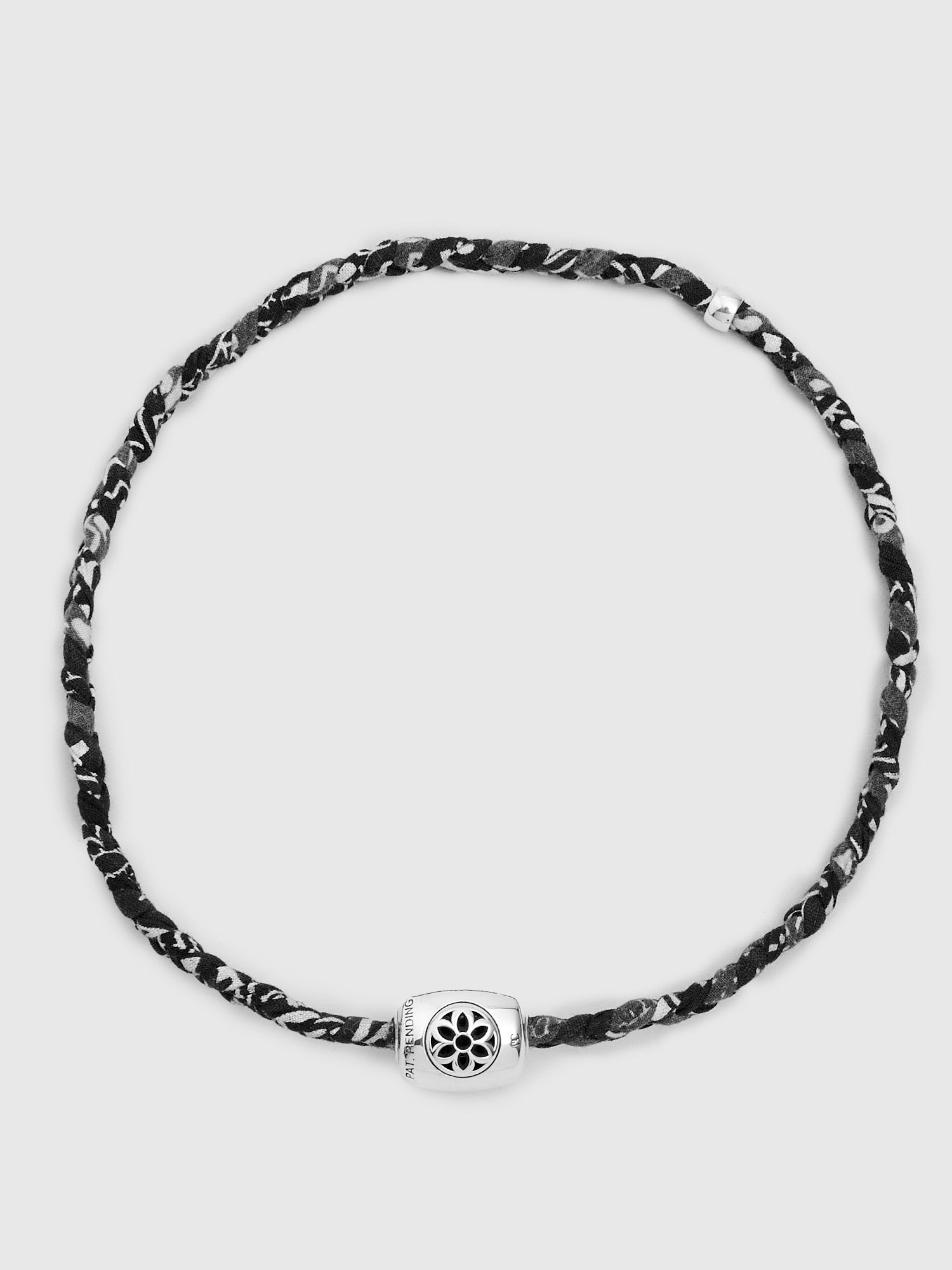 Raised Rosette Pooka Necklace in Sterling Silver – Blue Owl