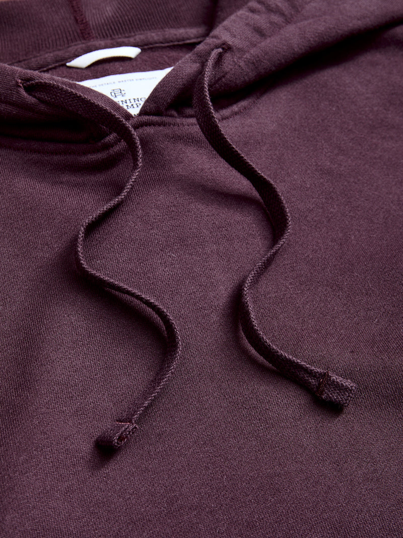 Pullover Hoodie in Oxblood