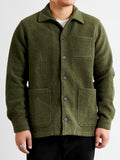 Italian Wool Ormiston Jacket in Defender Green